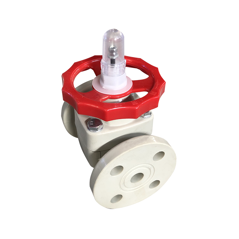 PPH法蘭隔(ge)膜閥